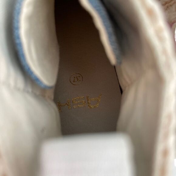 NEW Ash Goa Crochet Mid-Top Floral Sneakers in Size EU 37 / UK 4 / US 7 - Picture 15 of 15